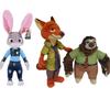Soft And Cuddly Crazy Animal City Plush Toy Bunny Judy Fox Stuffed Animal Doll Pillow