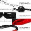 Red Black  Starter Kit Nipple Clamps Collar Cuffs Kink  Starter Kits