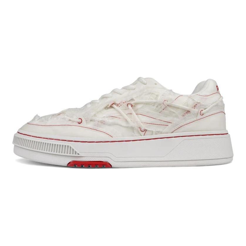 Kanghyuk x Reebok Club C LTD Белые Красные Мужские Кроссовки RMIA04DC99FAB002-0300