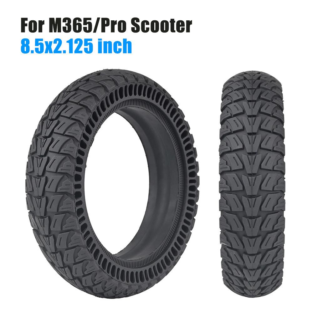 Замена резиновой цельной шины 8.5x2.125 Сотовая шина Совместима с электросамокатом Xiaomi M365 Pro
