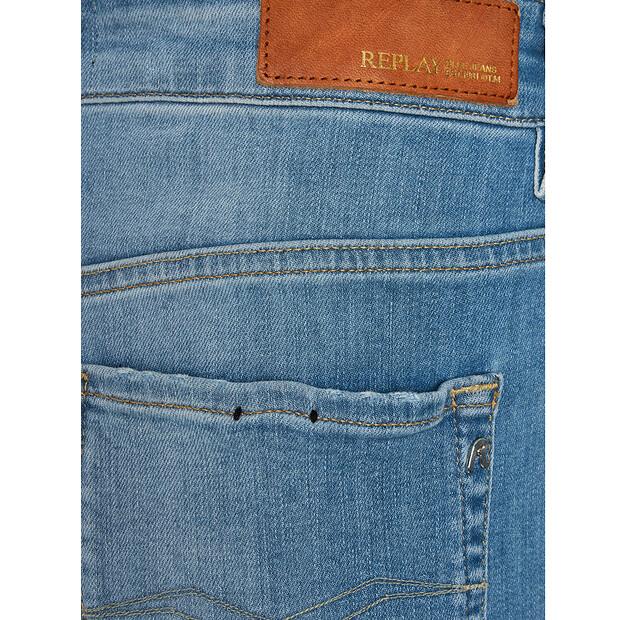 Джинсы Replay WA416 .000.573 65G синий Boyfriend Fit