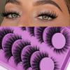 6 Pairs 3D Faux Mink False Eyelashes Soft Natural Eye Lashes Eye Makeup Tools Eyelash Extension