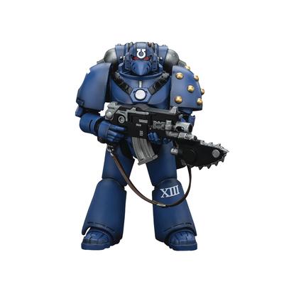 JoyToy Warhammer Ультрамарины MKVI Тактический Отряд Легионер с Цепным Мечом Масштабная Фигурка 40k 118