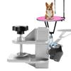 Pet Grooming Table Clamp on  Accessory Aluminium Alloy Fixture Fixation Clip