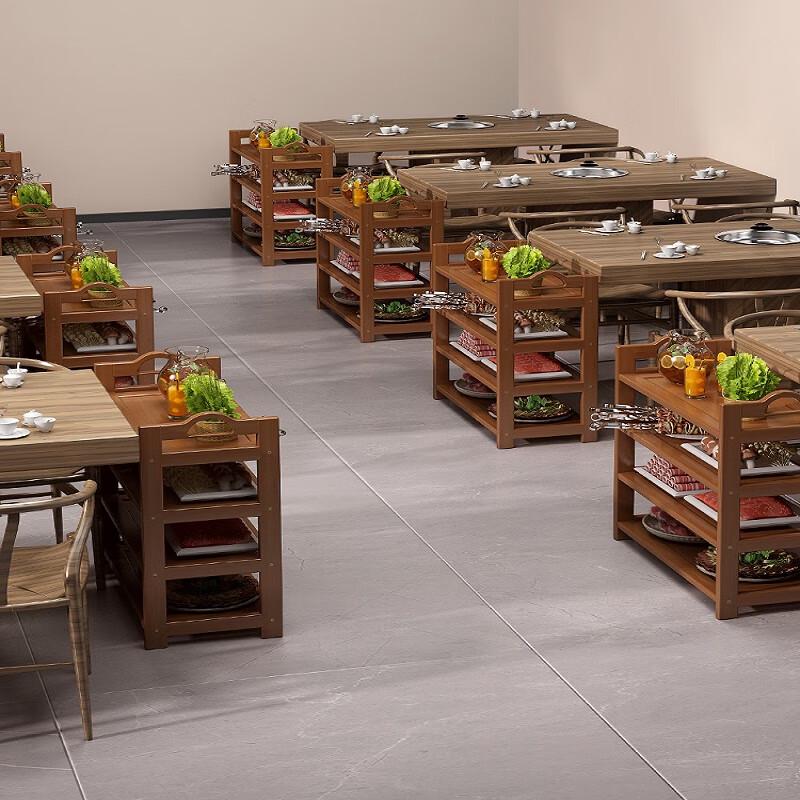 Коммерческая деревянная кухонная полка для хранения