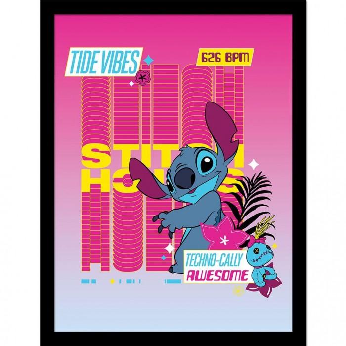 Lilo & Stitch Техно 2 Рамочный постер
