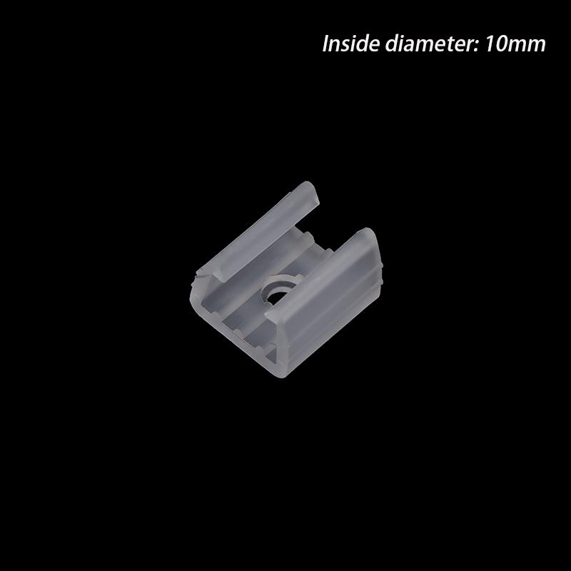 20 шт. 10/12/14/17/20 мм светодиодная лента фиксирующие зажимы разъем для фиксации 2835 неоновый свет 220 В Cob пластиковая пряжка гибкие аксессуары AVE