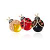 New Personalized and Versatile Three Colored Ladybug High-end Sense Niche Ladybug Chest Flower Brooch