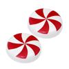 Christmas Knob Covers for Cabinets Red White Peppermint Stretchable Handle Covers Decorative Drawer Pulls for Holiday Kitchen Bathroom Home Decor