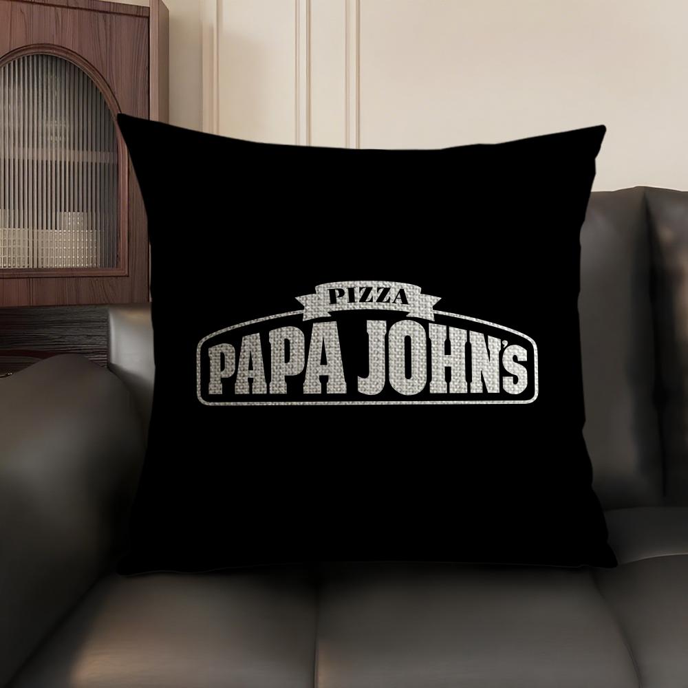 Бренд P-Papa J-John'S Наволочка Летняя Дышащая Лен Органическая Ткань Двусторонняя Печать Чехол для Подушки на Диван Домашний Декор
