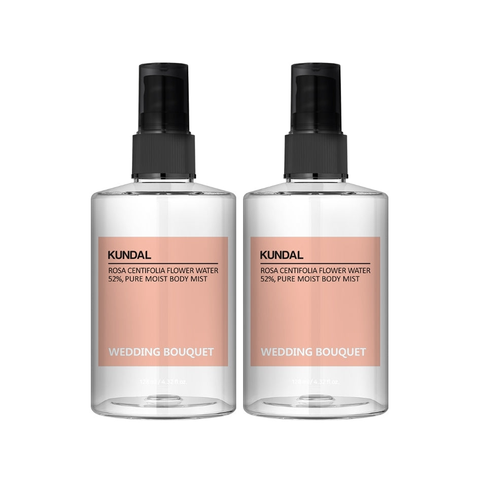 Kundal Pure Moist Body Mist Свадебный букет 128 мл * 2 шт.