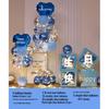 Luminous Happy Birthday Balloons for Adult & Baby Parties - Boys & Girls First Birthday Decoration