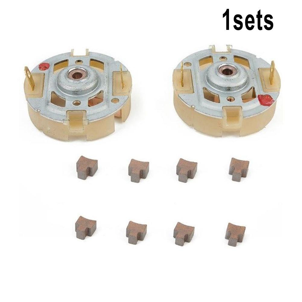 2шт RS550 держатель угольных щеток двигателя+8*угольных щеток для Bosch для