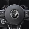 For Alfa Romeo 2026 Hot Sticker Car Hood Front Rear Trunk Steering Wheel hub sticker Emblem Badge For Alfa Romeo 159 147 Giuliet
