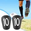 2Pcs Mini Football Shin Pad Soccer Miniature Shin Guards Wear-resistant Protective Shin Guard Lightweight for Soccer Training