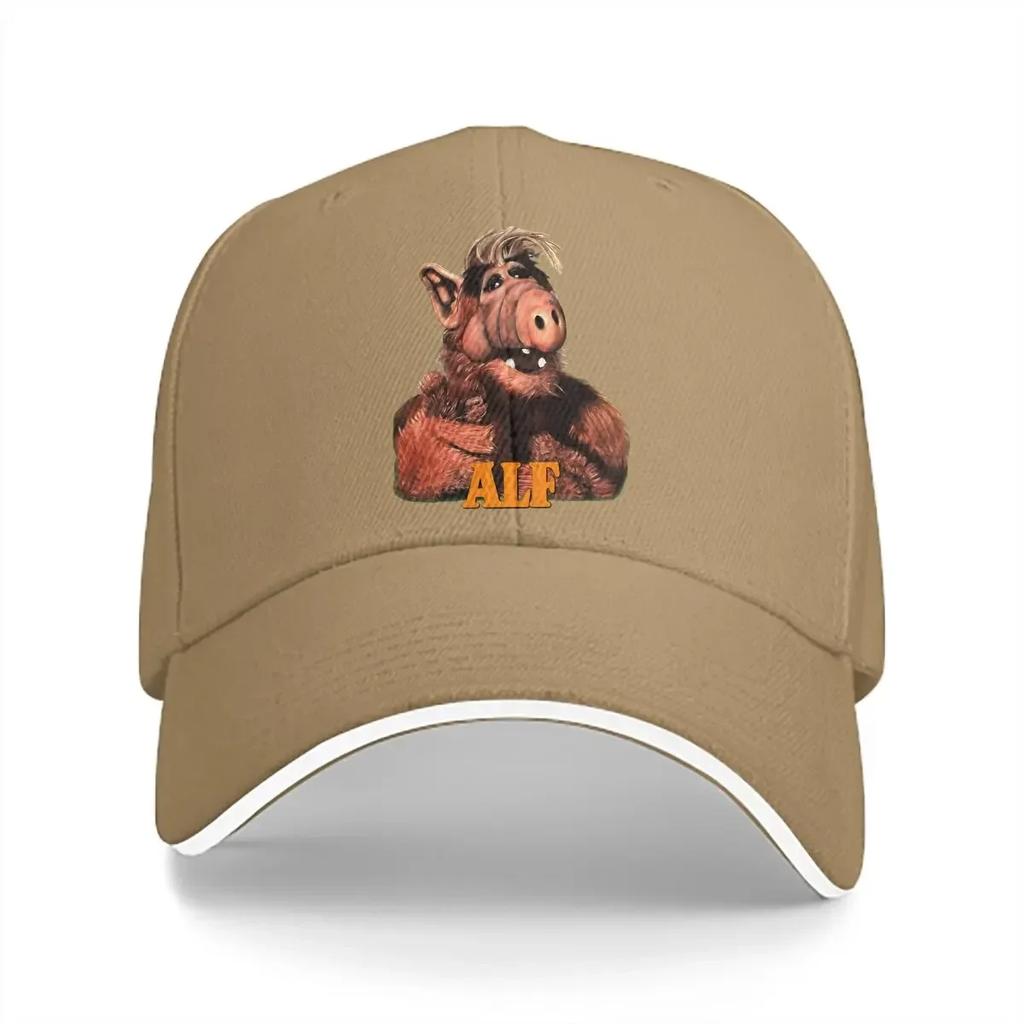 Washed Unisexs Baseball Cap Gordon Shumway TV Sitcoms Trucker Snapback Caps Dad Hat ALF The Animated Series Golf Hats