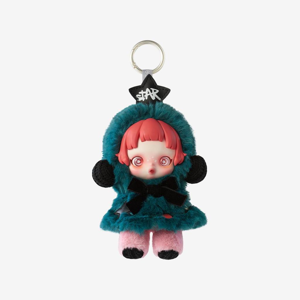 POP MART × SKULLPANDA Серия «Зимняя симфония» Официальная плюшевая коробка-сюрприз (Доступно поштучно или полным набором из 6 предметов)