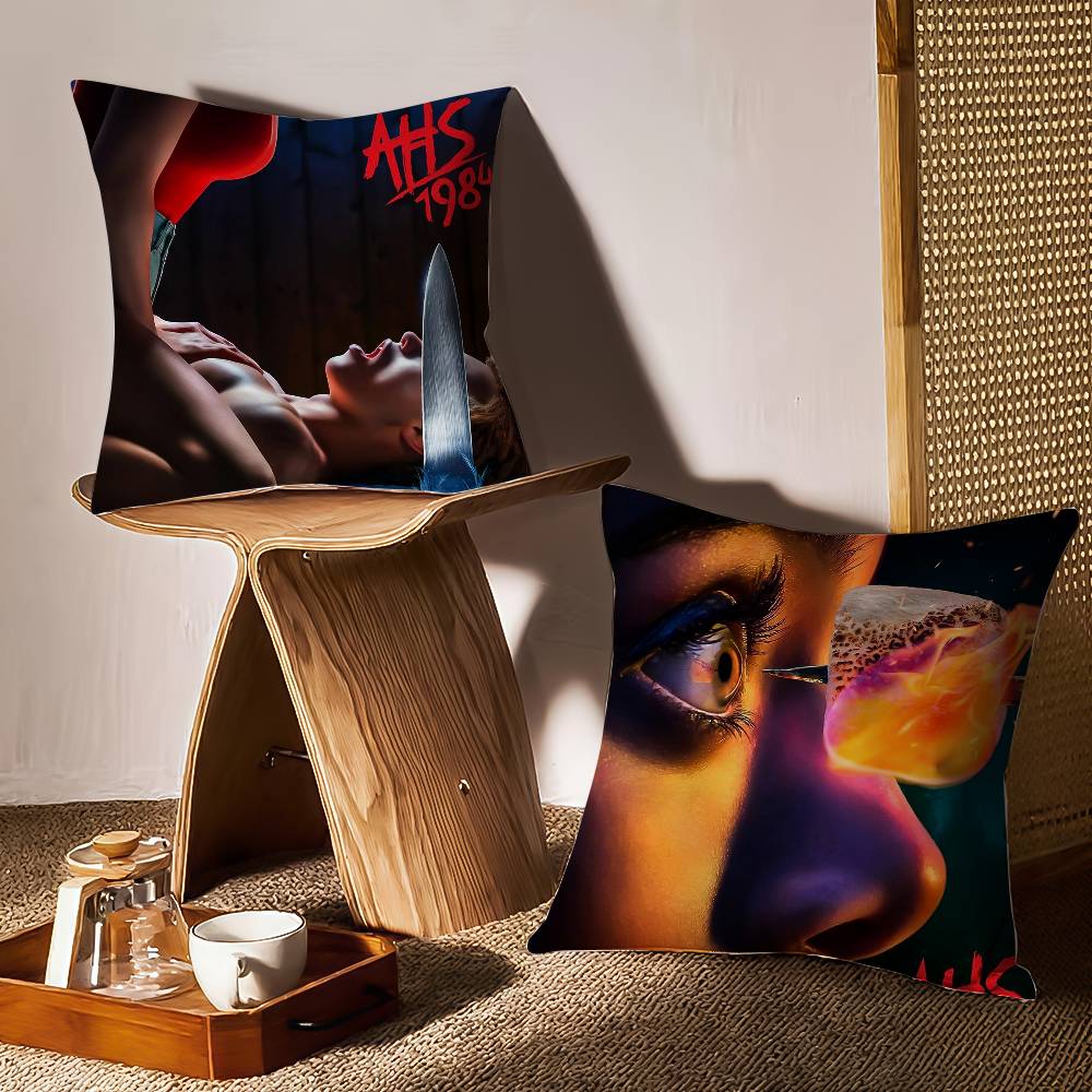 Американская история ужасов 1984 Наволочка Диван и Гостиная Декоративные наволочки Пылезащитные и Клещезащитные Невидимая молния