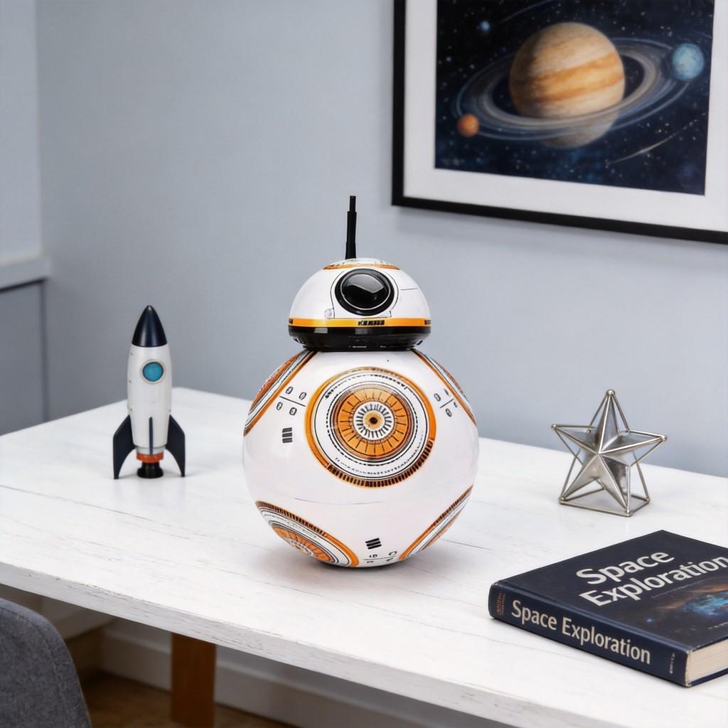 Звездные Войны Робот-Патрульный BB-8 Вращающийся С Пультом Управления Для Детей И Коллекционеров