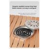 MOBI GARDEN Extremely Banquet Mosquito Incense Case Aluminium Alloy Plate For Mosquito Anti-fire Repellent Incense Coil Tray Box