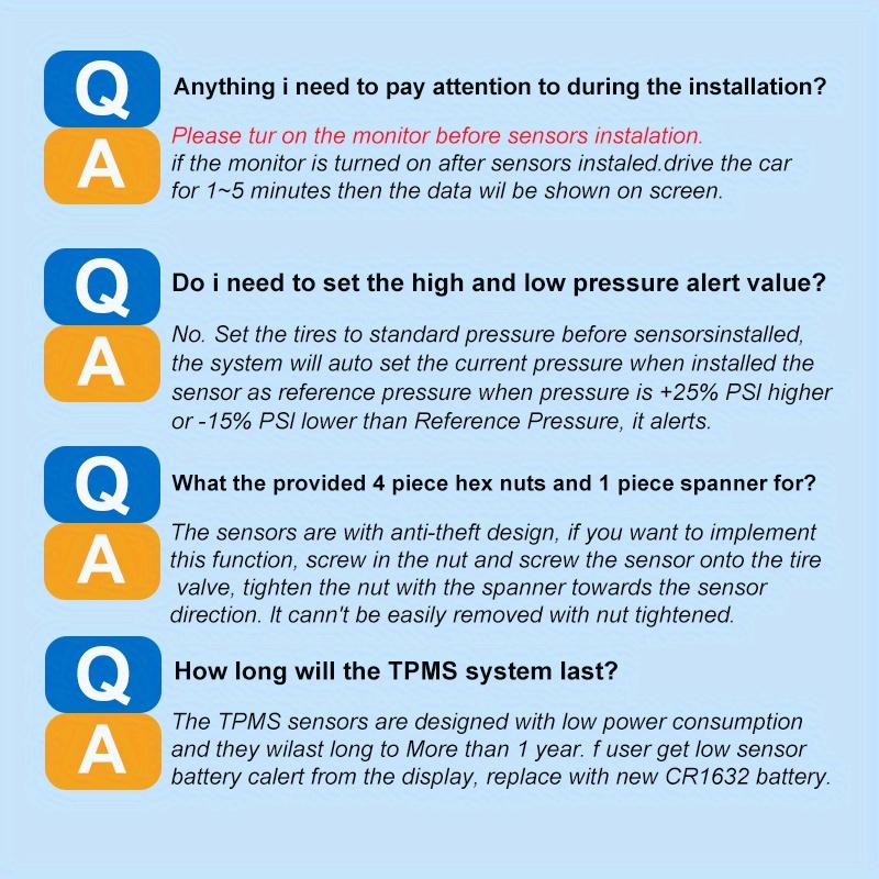 Solar Car TPMS with Digital Display and Real-Time Tire Pressure Alerts