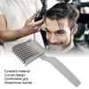 1PCS Fade Combs Barber Combs Professional Hair Cutting Comb Curved Positioning Flat Top Comb Barber Supplies For Hair Salon