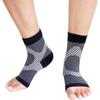 1 Pair Plantar Fasciitis Socks Arch Support Toeless Compression Socks for Men Women Foot Pain Relief Ankle Swelling