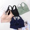 Women Sports Bra Push Up Crop Top Female Workout Fitness Gym Tank Top Running Yoga Braletter Athletic Sportswear