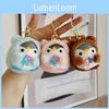 Adorable Penguin Plush Keychain Ice Cream Lollipop Style Bag Charm Stuffed Toy