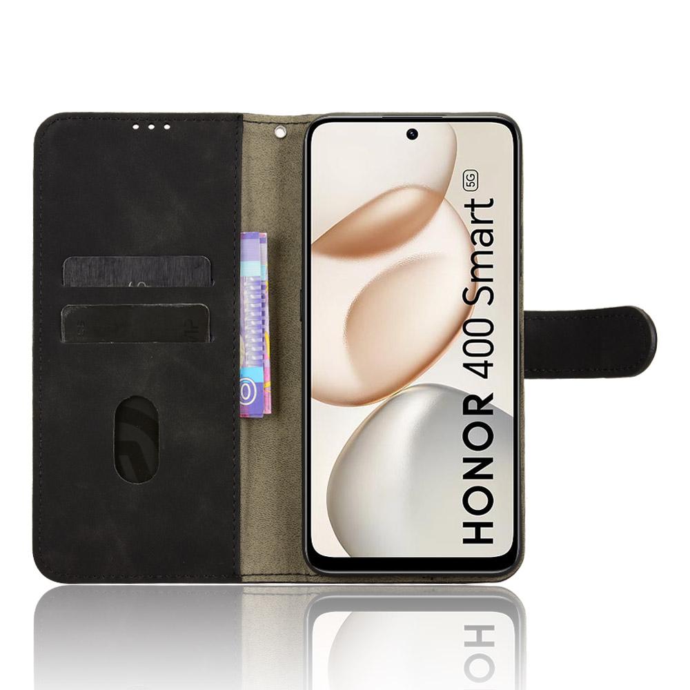 Для Honor 400 Смарт Кожаный Чехол Кожаное Ощущение Противоударный Кошелек Книжка Чехол для Телефона