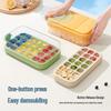 Ecoco 21-Grid Silicone Ice Cube Mold