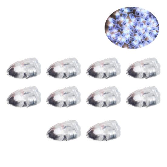 Удовольствие Праздник 10 Шт. Светодиодный Фонарь Мини Водонепроницаемый Пуля Свадьба День Рождения Декор