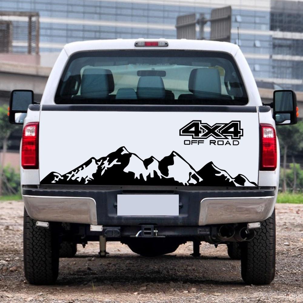 Car Sticker 4X4 Off Road Graphic Vinyl Decal For Ford Ranger Raptor Pickup Isuzu