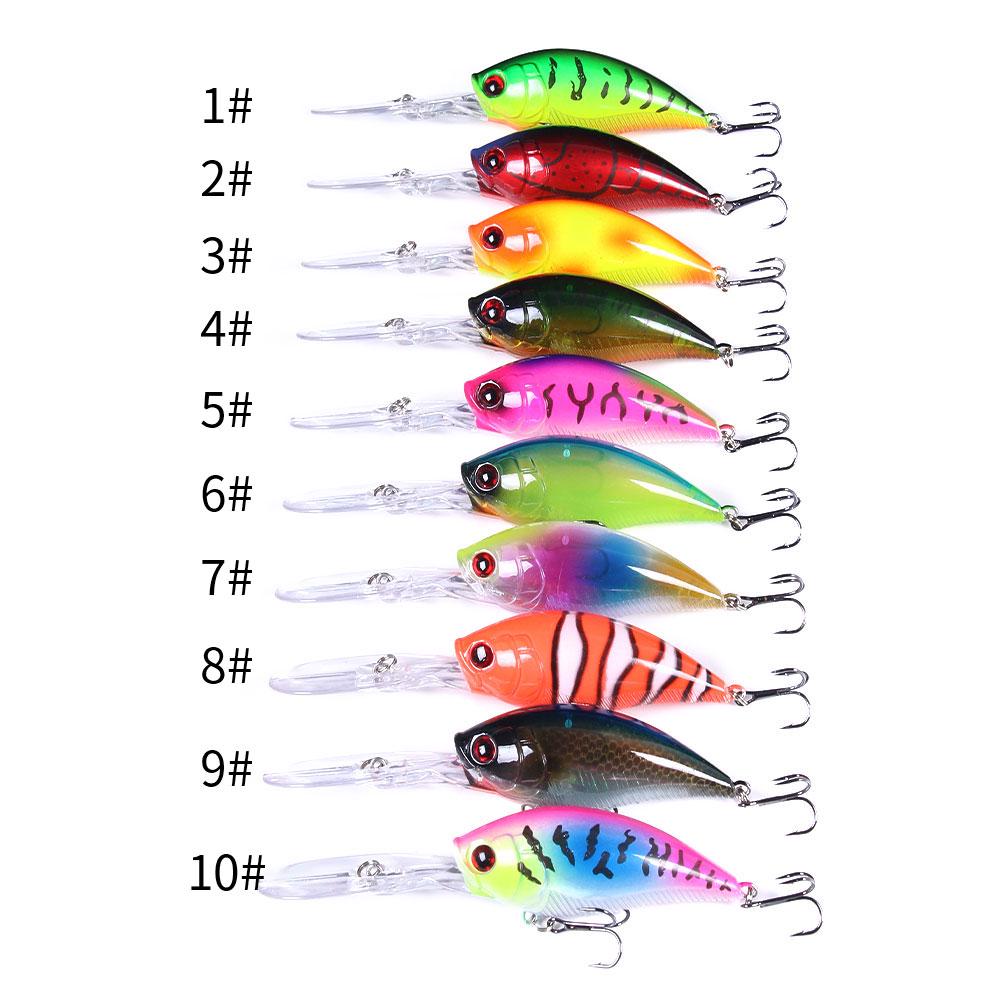 Fishing Lure Hengjia 1pcs 12cm 20g Artificial Wobbler Deep Diver Crankbait With Hook