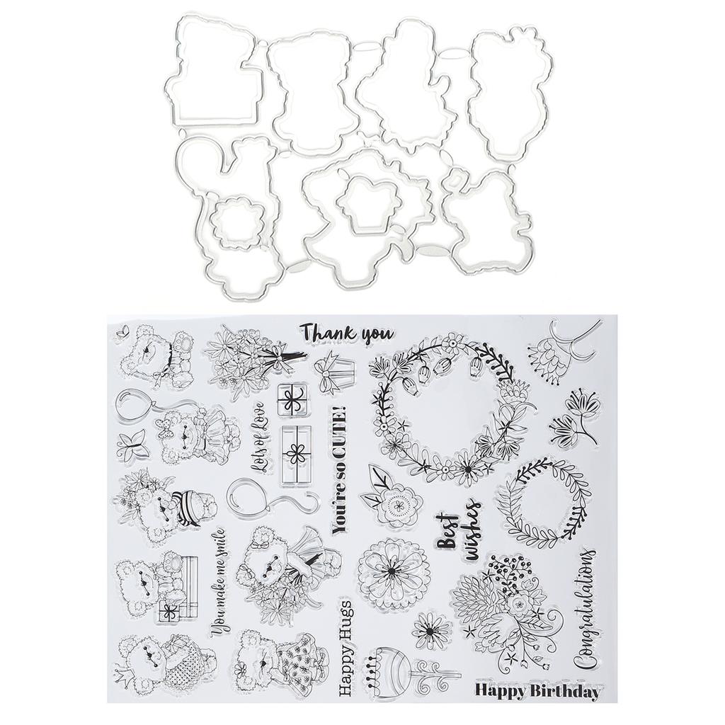 Transparent Stamp  Seal Making Molds for Hand Account Scrapbooking Pattern  Decoration