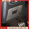 Нержавеющая сталь для хранения автомобиля, перчаточный ящик, ручка, накладка, наклейка для BMW X3 G01 X4 G02 2018 2022
