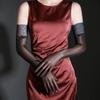 Ультратонкие Прозрачные Перчатки Кружевная Манжета Чулки Перчатки Модные Длинные Перчатки Женские