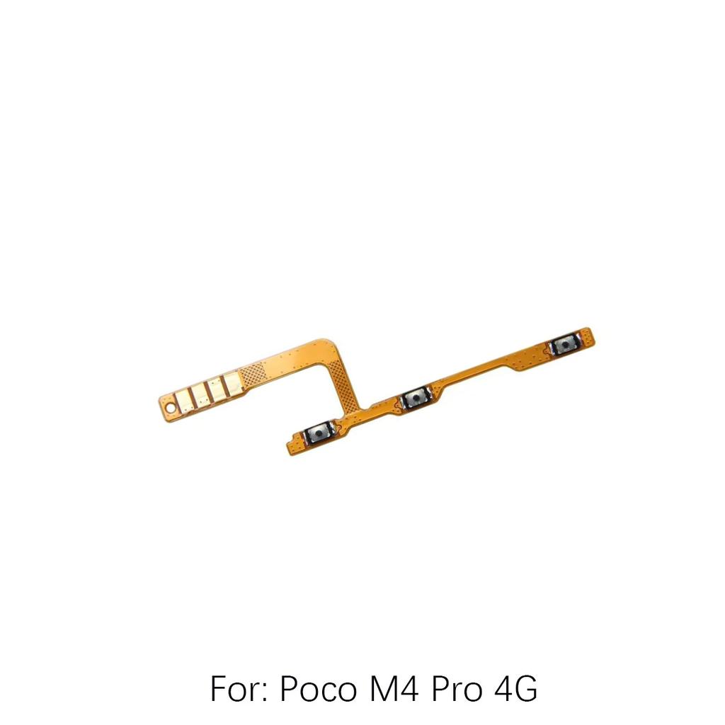 For Xiaomi Poco M2Pro M3 M3Pro M4 M4Pro M5S X2 X3 X4 X4Pro X5 X5Pro Power Button volume Flex Cable OnOff