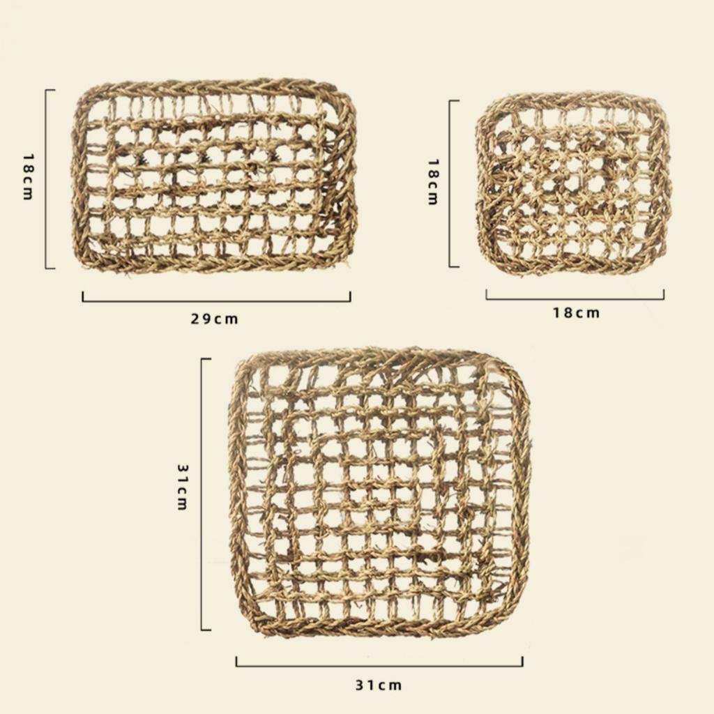 Товары для попугаев Игрушки для птиц Водная трава Лазательная сетка Игрушки для жевания кроликов Птицы Соломенный гамак Качели Прорезыватель для зубов