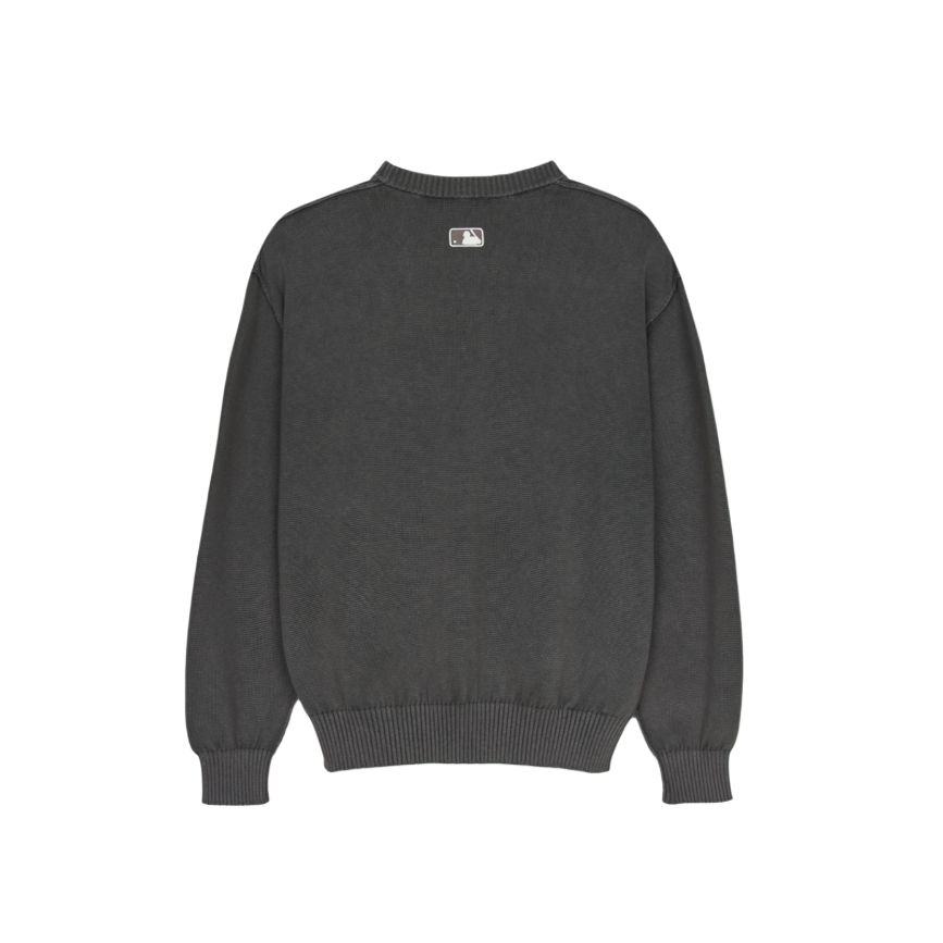 New MLB Basic Boston Red Sox Knitwear Unisex Charcoal Gray 3AKPB0251-43CGD