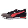 Puma Цветной блок Шнуровка Плоские Синтетическая кожа Амортизирующие Дышащие Низкий верх Марафонские беговые кроссовки Унисекс кроссовки Черный Серый 361347-01