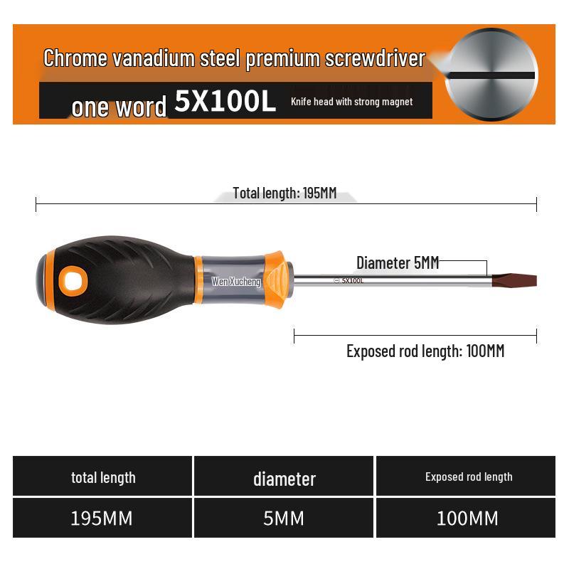Магнитная отвертка промышленного класса: Phillips, Прямой шлиц, Малый Torx, Сверхтвердый