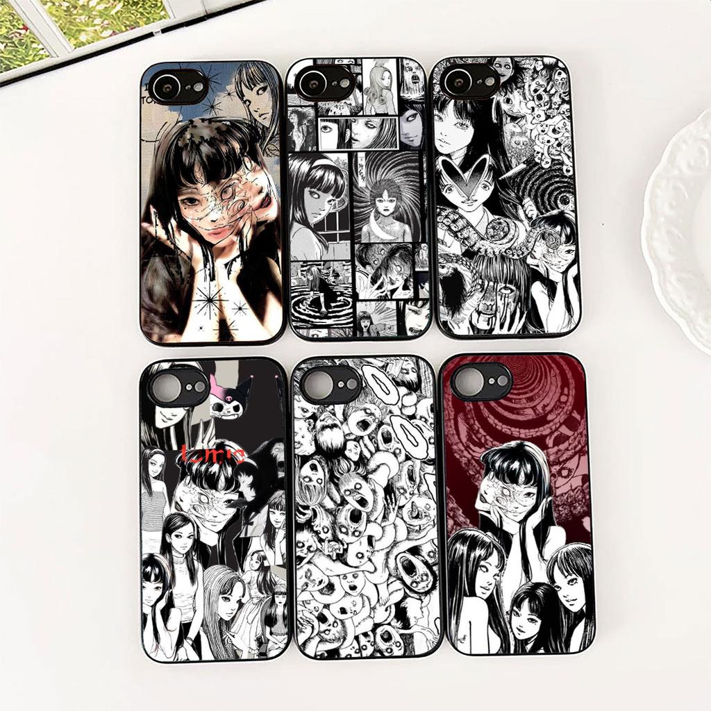 Cover for Xiaomi Redmi 15 15C A3 A4 A5 9A 9C NFC Note 9 8 9T 8T Pro Casing Silicone Phone Case Horror Junji Ito Tomie Cartoon