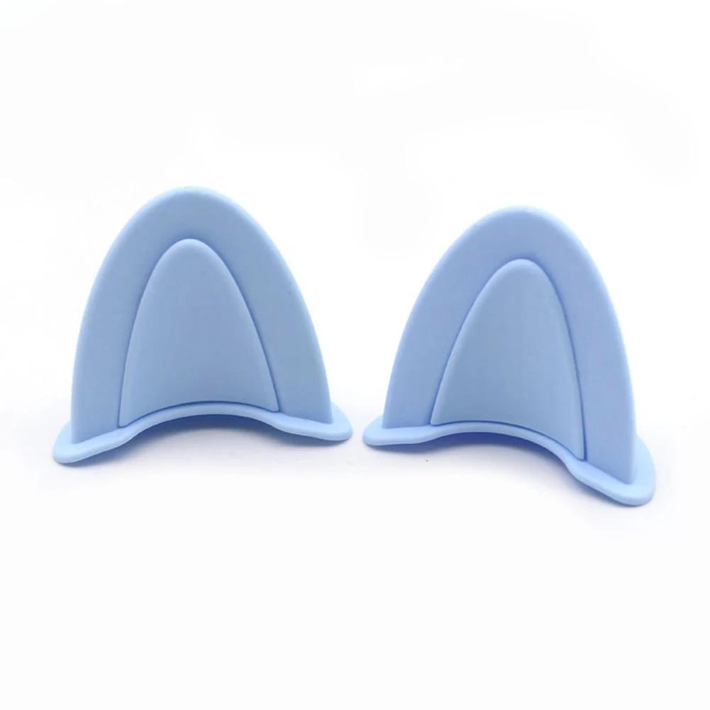 2Pcs Cute Cat Ears Helmet Decoration Motorcycle Electric Stickers Decor Multicolor Motorcycle Helmets Accessories Universal