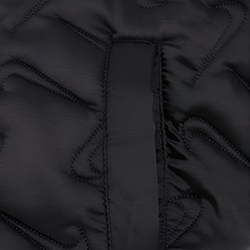 Nike Куртка из хлопка, ветрозащитная, теплая, повседневная, детская, черная D03684-010