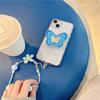 Butterfly Phone Grip Mirror Mobile Phone Stand Universal Mobile Phone Bracket Finger Ring
