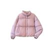 Winter New Down Cotton Clothes Women's Short Loose Stand-up Collar Small Fashion Thickened Bread Clothes