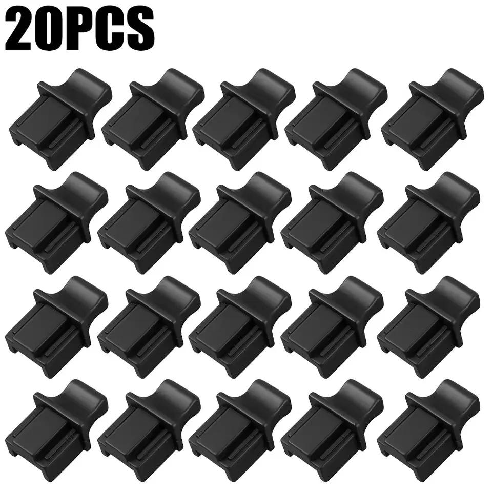 RJ45 Dust Covers Caps Silicone Dustplugs Ethernet LAN Port Protectors for Network Swticher Router Hub Computer Anti-dust Plug