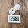 Aquarium Refrigerator Water Temperature Gauge Hygrometer  Thermometer With Probe