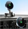 Автомобильный держатель Беспроводное зарядное устройство Регулировка 360° 15 Вт Магнитный держатель для телефона Автомобильные зарядные устройства Вентиляционное отверстие Приборная панель для iPhone 16 15 14 13 12